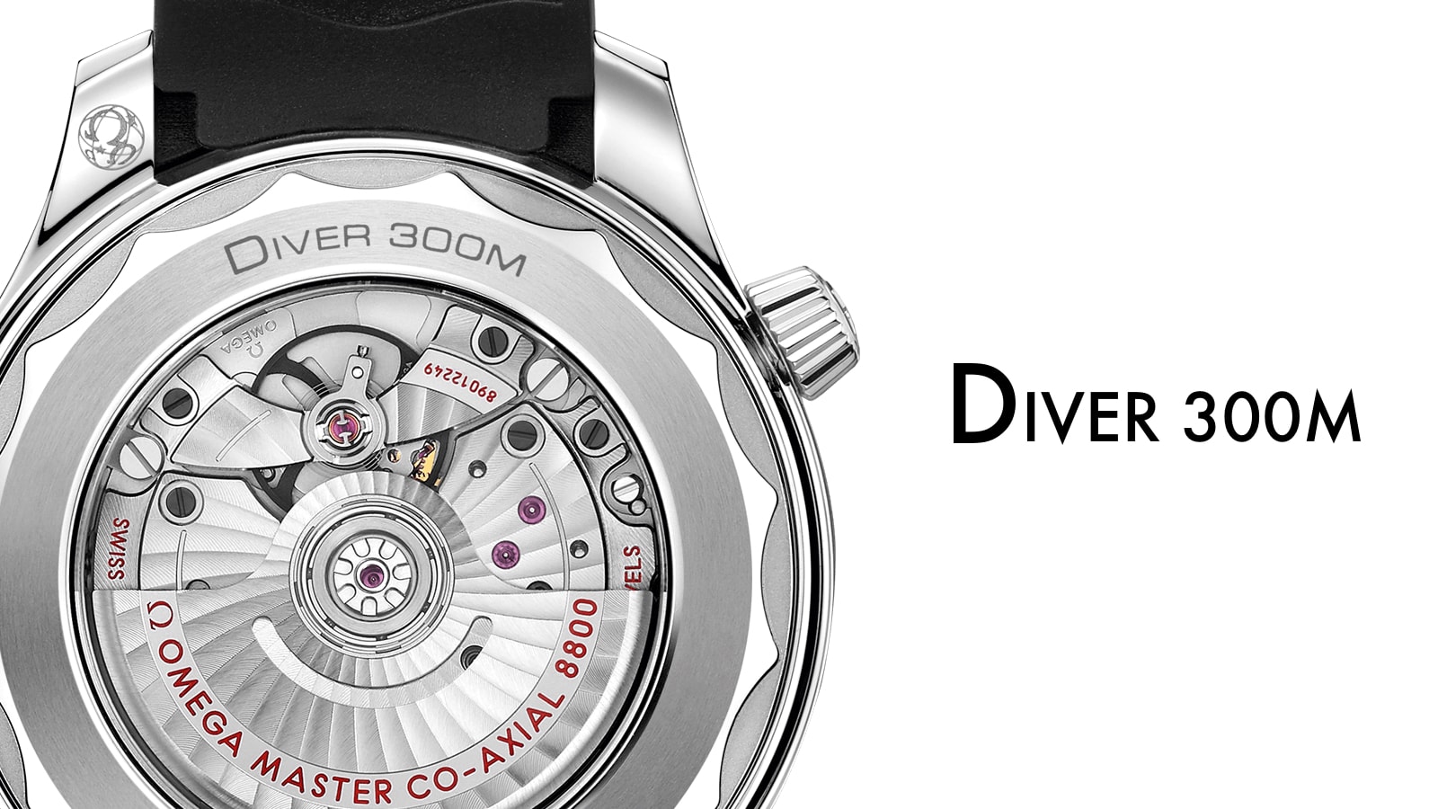 Omega Seamaster Diver 300M typography