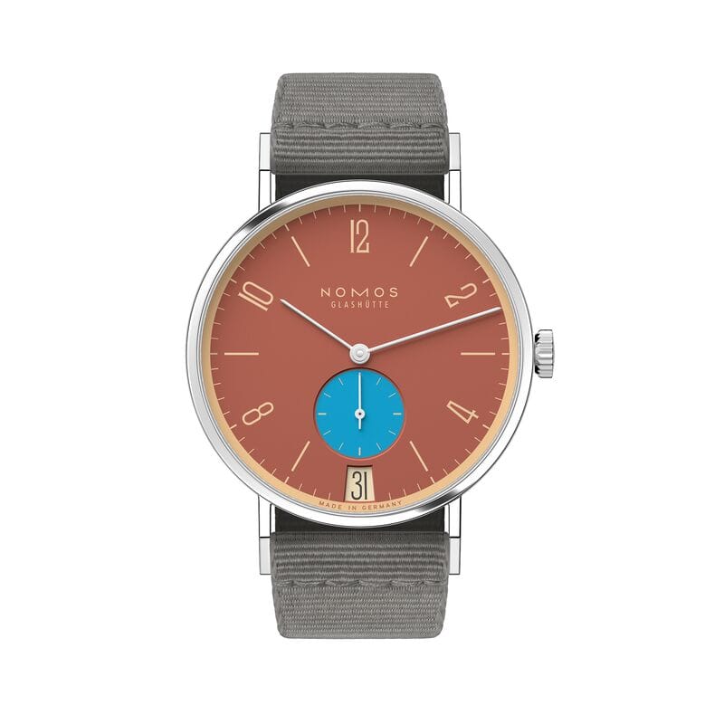 
          NOMOS Glashütte Tangente Ziegelblau (Ref. 179.S27)
        