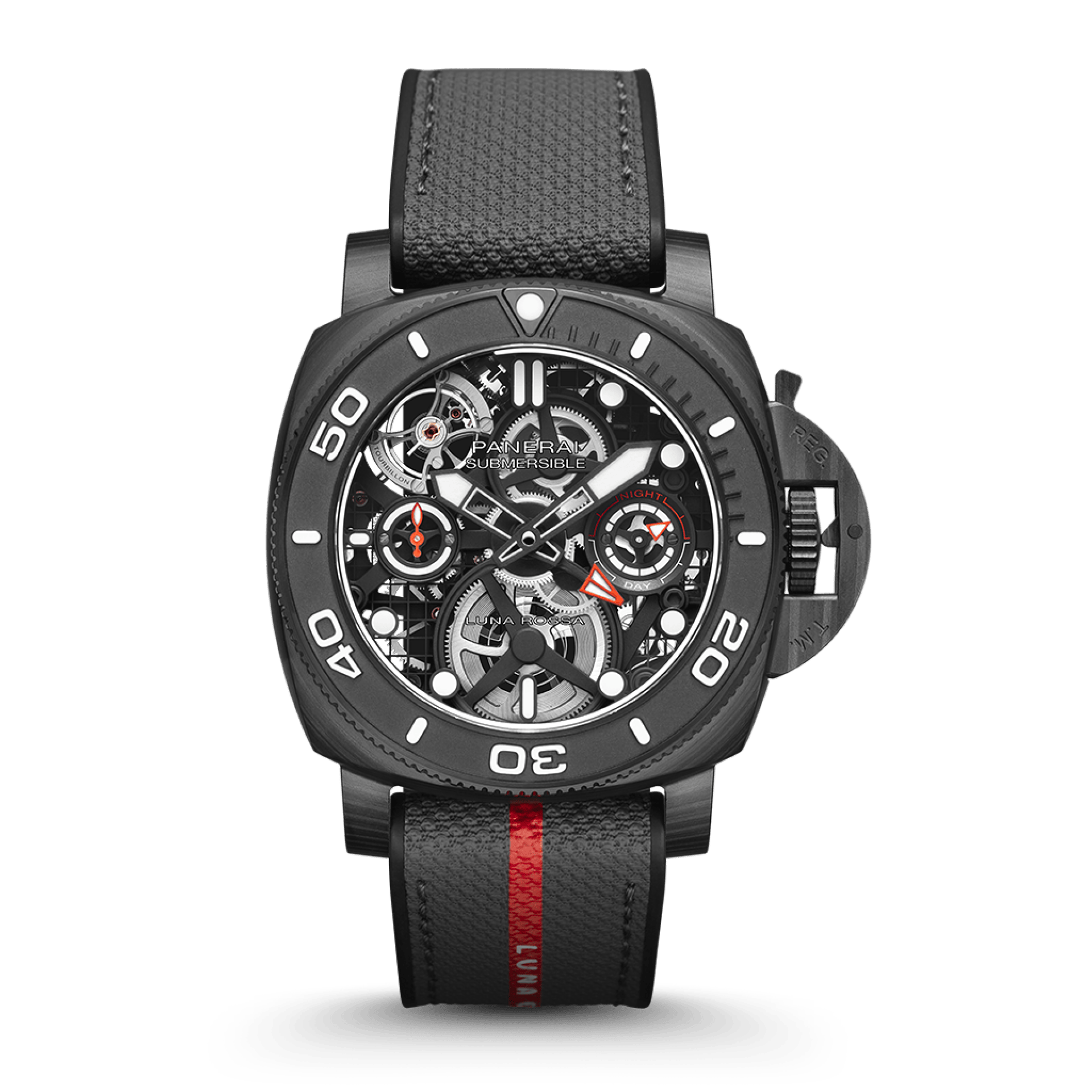 
          Panerai Submersible GMT Luna Rossa Titanio, Limited Edition (Ref. PAM01405)
        