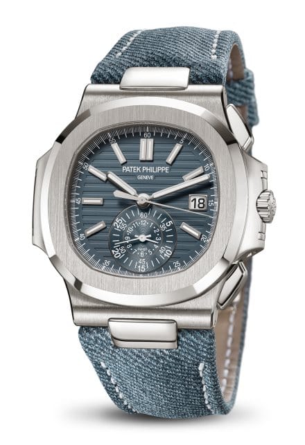 
          Patek Philippe Nautilus, white gold (Ref. 5980/60G-001)
        