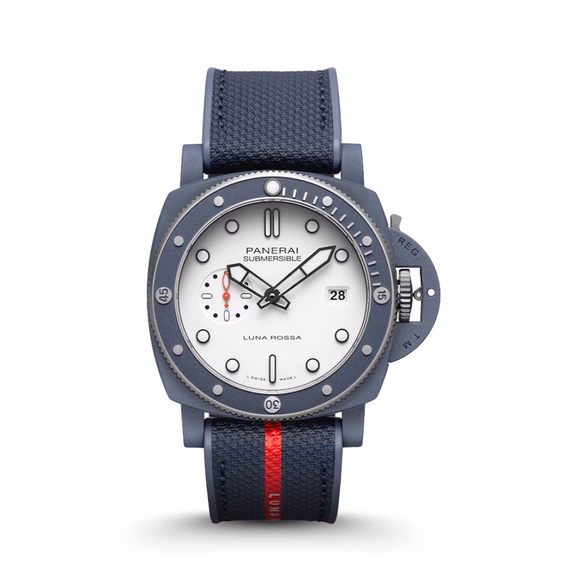 
          Panerai Submersible QuarantaQuattro Luna Rossa Ti-Ceramitech™ (Ref. PAM01543)
        