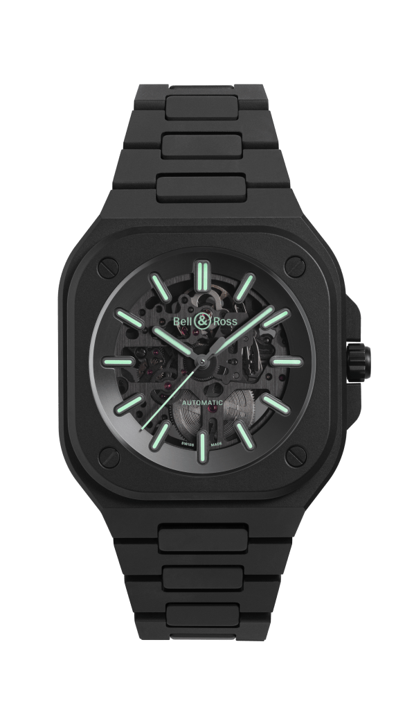 
          Bell & Ross BR 05 Skeleton Black Lum Ceramic, Limited 500 pieces (Ref. BR05A-BLM-SKCE/SCE)
        