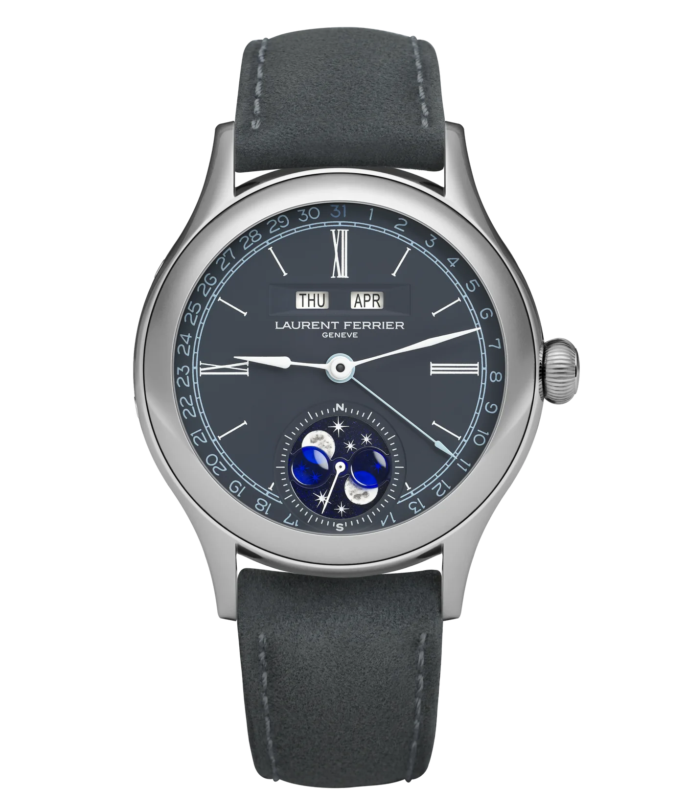 
          Laurent Ferrier Classic Moon Blue (Ref. LCF039.AC.C1WC)
        