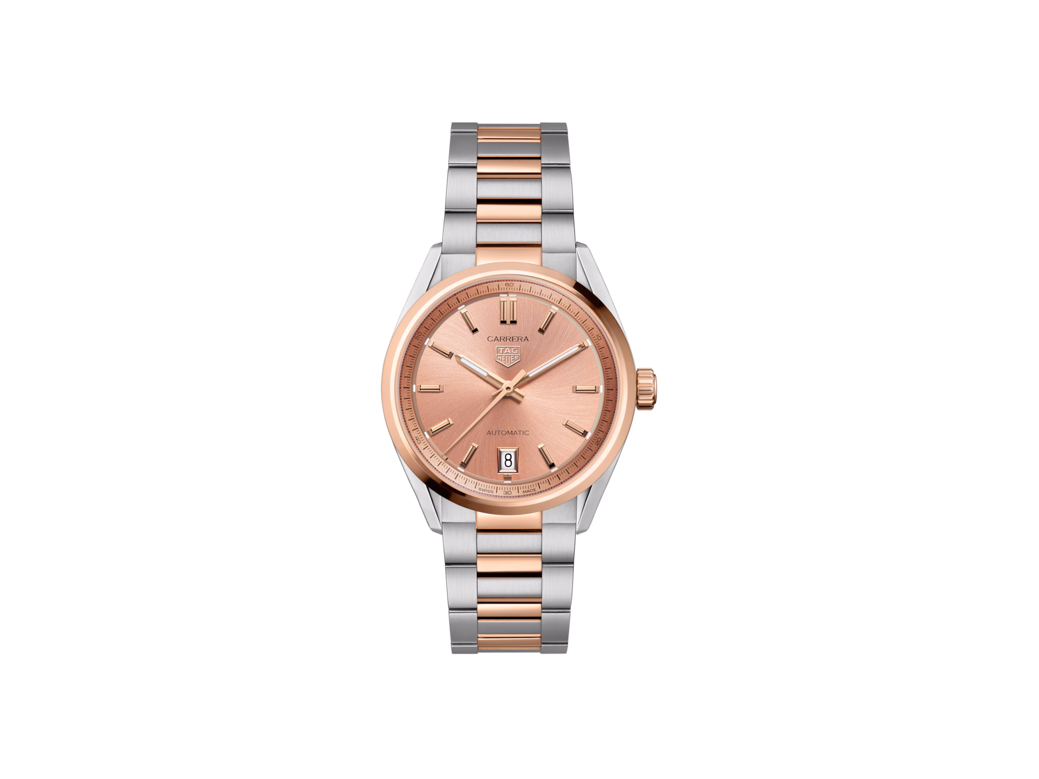 
          TAG Heuer Carrera Date, 36 mm, Steel and Gold (Ref. WBN2350.BD0000)
        