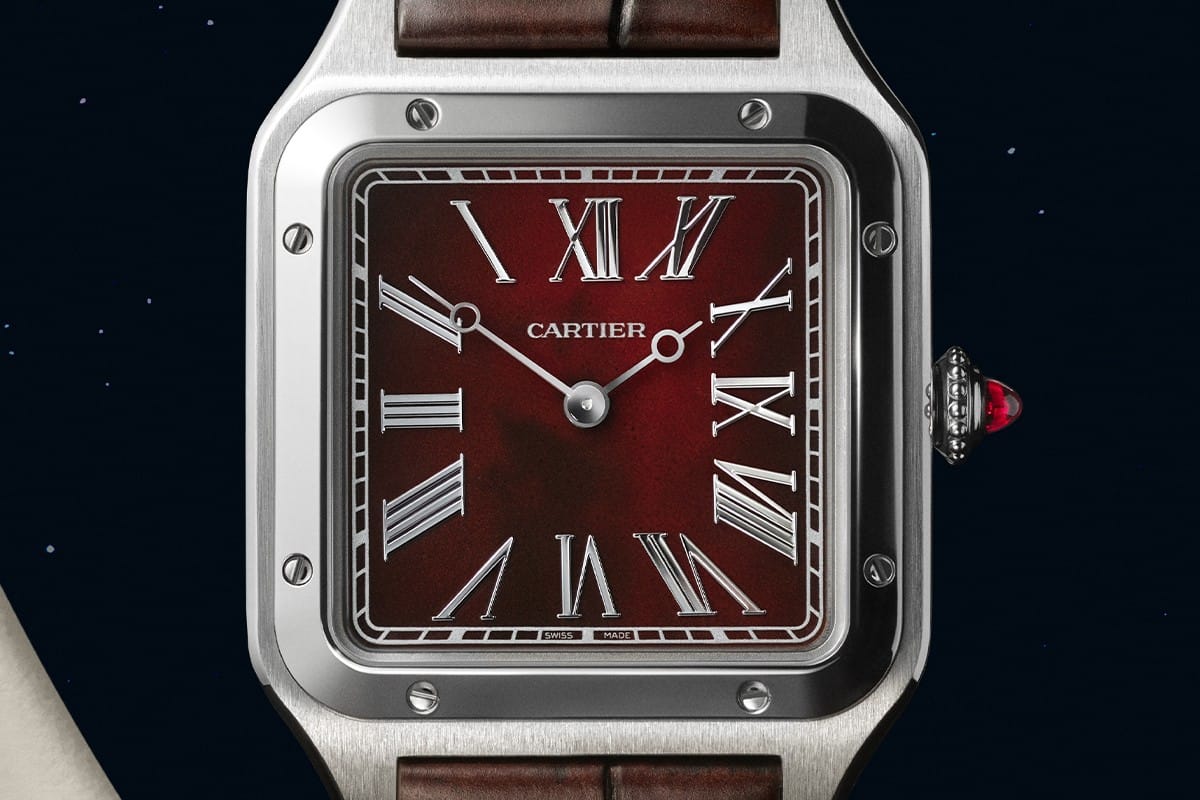 
          Cartier Santos-Dumont Rewind, platinum, Limited 200 pieces (Ref. WGSA0089)
        