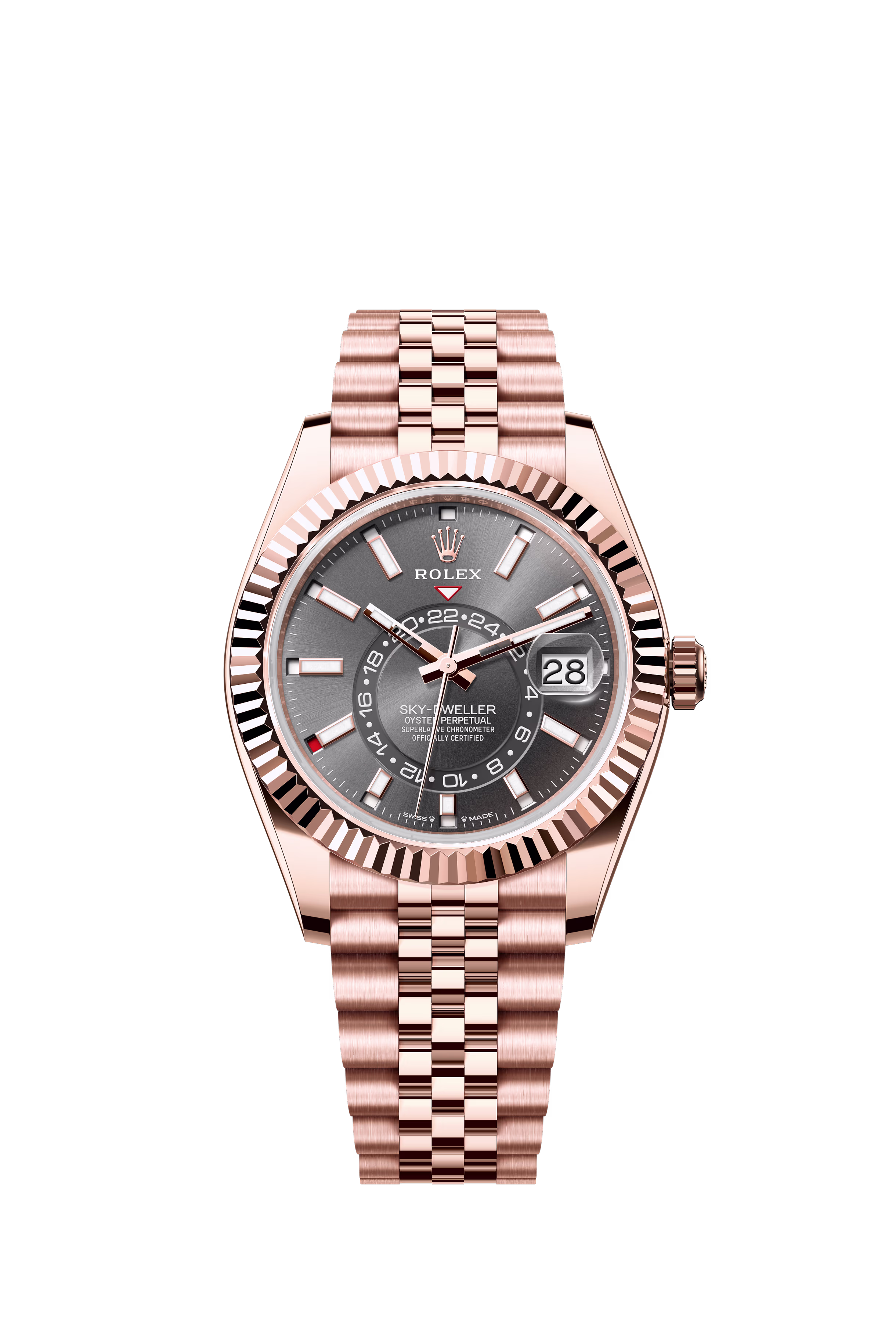 
          Rolex Sky-Dweller, 42mm, Everose gold (Ref. 336935)
        