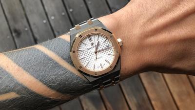 Header image for “Audemars Piguet Royal Oak in 37mm und Stahl-Rosé-Gold”