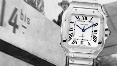 Header image for “A visual history of the Cartier Santos”