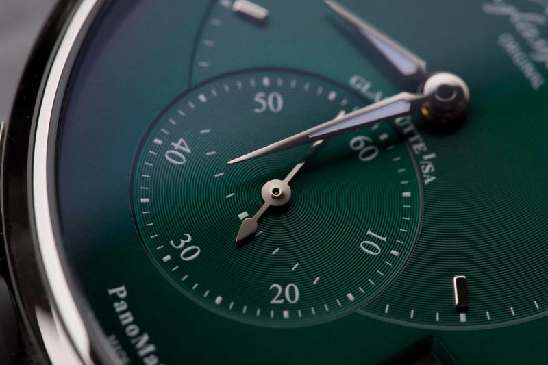 Glashütte Original PanoMaticLunar Green Dial