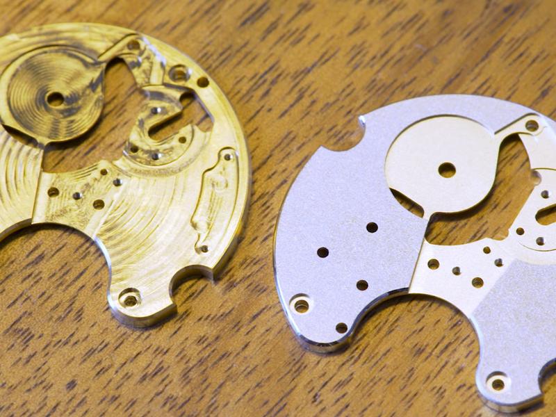 Kudoke wheel bridge of the Kaliber 1