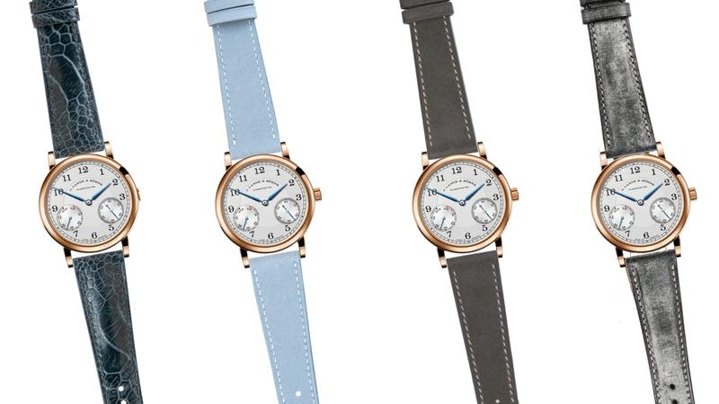 Strap combinations on a A. Lange & Söhne 1815 Auf/Ab