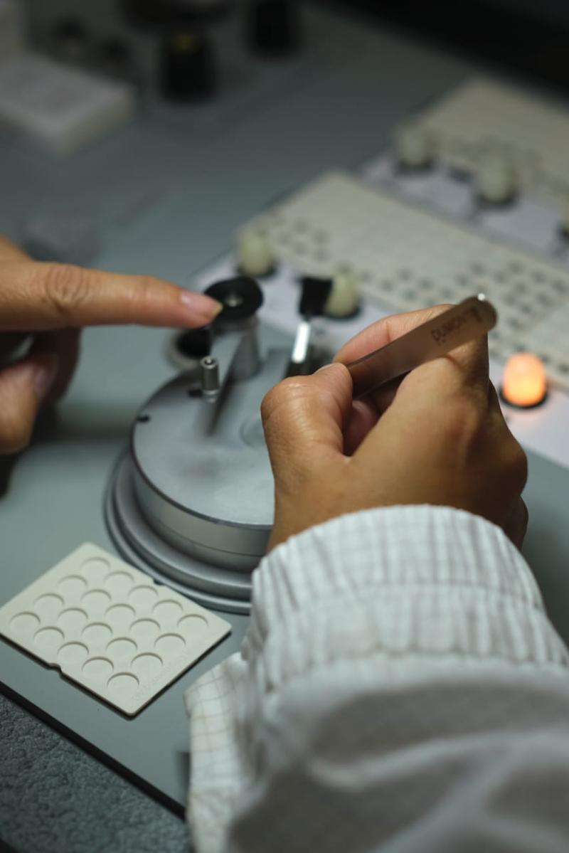 H. Moser & Cie balance spring production