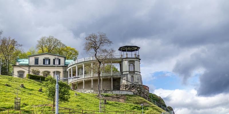 Schloss Charlottenfels near the Rhine fall in Schaffhausen