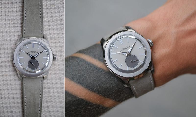 VPC Type 37HW Dove Grey on leather strap