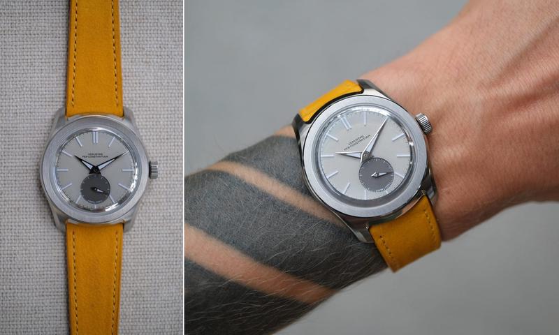 VPC Type 37HW Dove Grey on leather strap