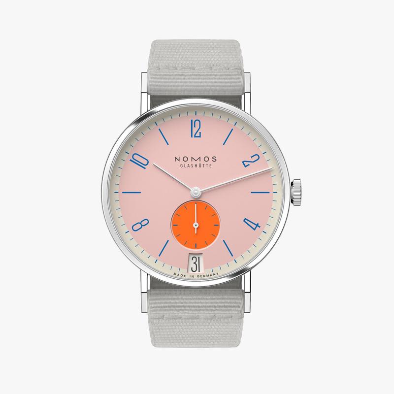 NOMOS Glashütte Tangente Flamingopink (Ref. 179.S12)