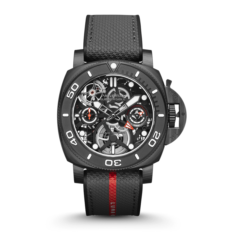 Panerai Submersible GMT Luna Rossa Titanio, Limited Edition (Ref. PAM01405)