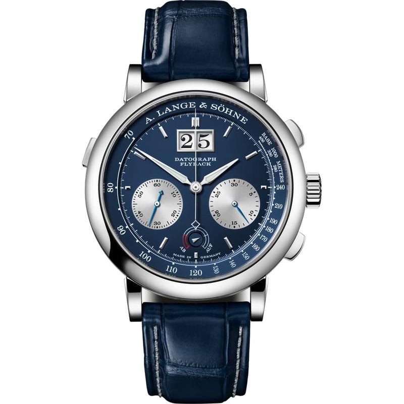 A. Lange & Söhne Datograph Auf/Ab, 18 carat white gold (Ref. 405.028)