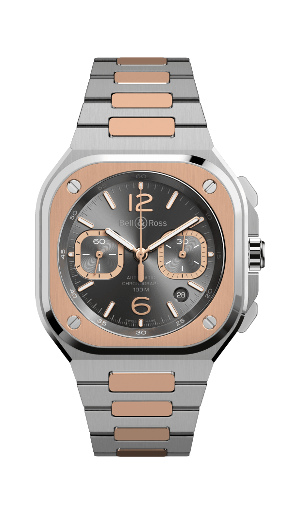 Bell & Ross BR 05 Chrono Grey Steel & Gold (Ref. BR05C-RTH-STPG/SSG)