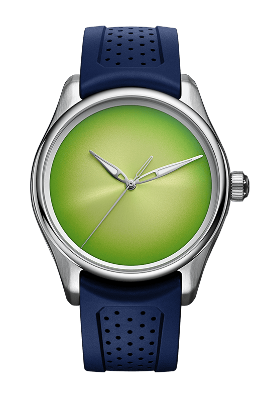 H. Moser & Cie. Pioneer Centre Seconds Concept Citrus Green, 42.8mm, steel (Ref. 3201-1204)