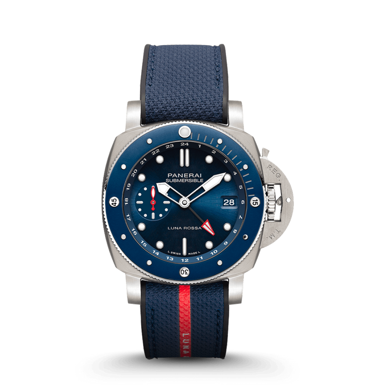 Panerai Submersible GMT Luna Rossa Titanio (Ref. PAM01507)