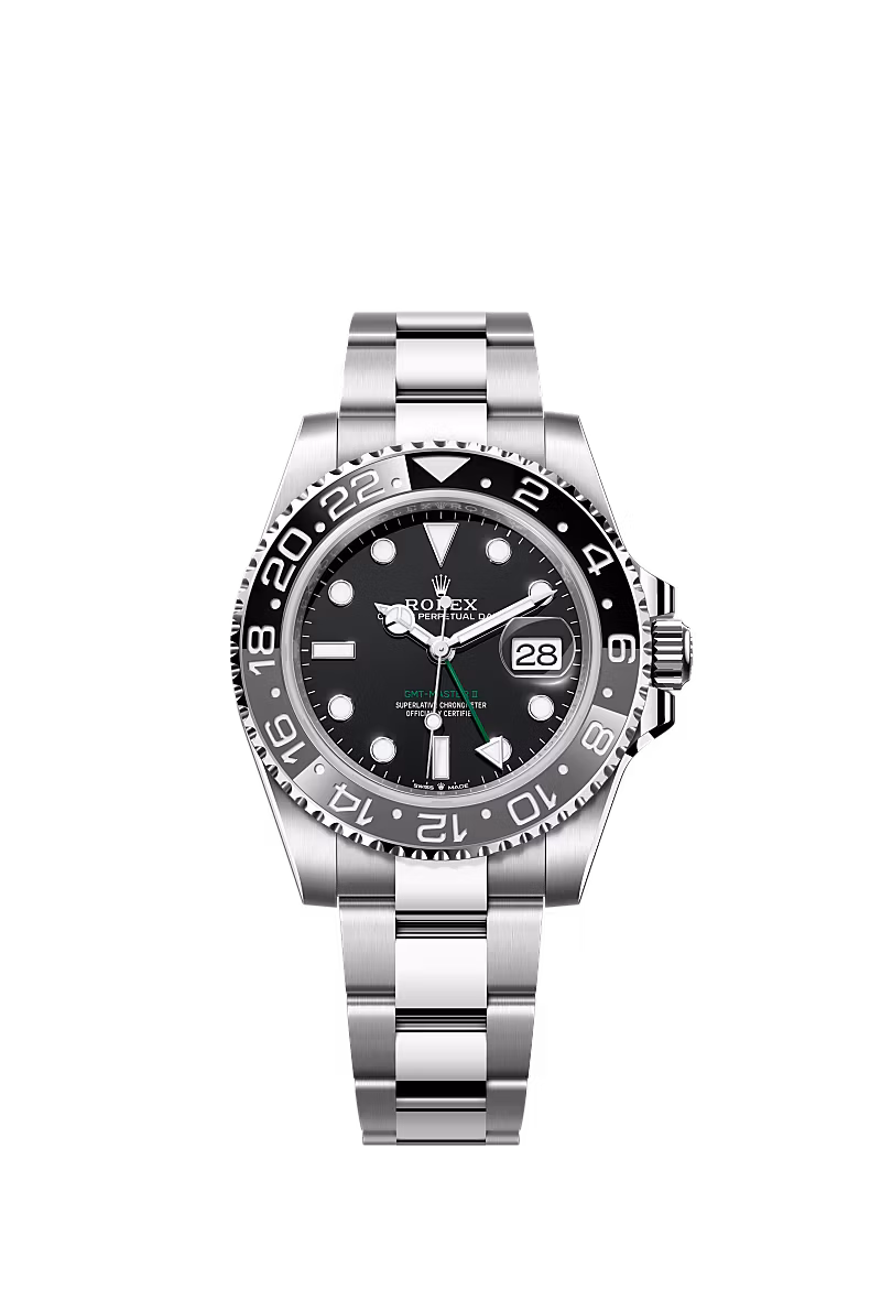 Rolex GMT Master II, 40mm (Ref. 126710GRNR)