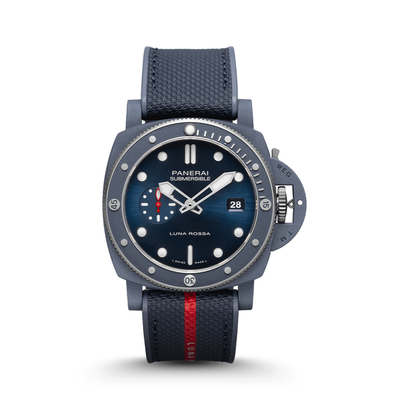Panerai Submersible QuarantaQuattro Luna Rossa Ti-Ceramitech™ (Ref. PAM01466)